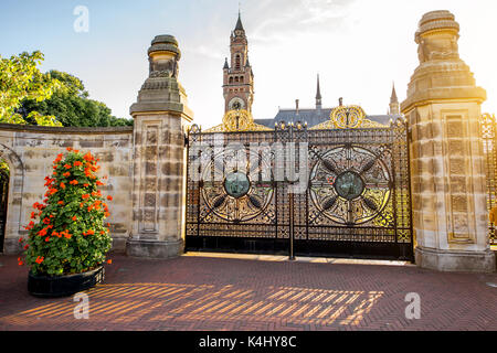 Friedenspalast in Den Haag Stockfoto