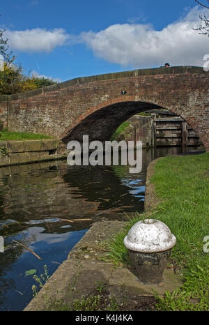 Kanalbrücke Stockfoto