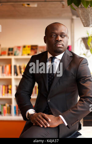 Afrikanischen Geschäftsmann Stockfoto