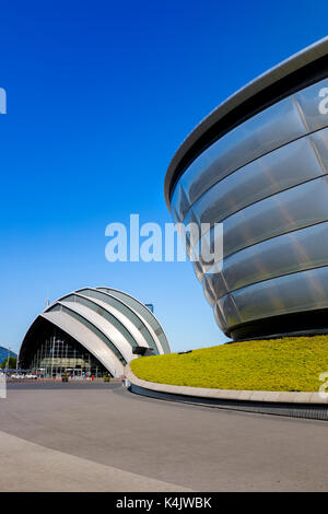 Das Gürteltier und die SSE-Hydro, Glasgow, Schottland, Großbritannien, Europa Stockfoto