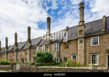 Vikare" in der Stadt in der Nähe von Wells, Somerset, England. Stockfoto