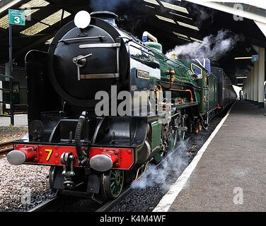 Romney, Hythe und Dymchurch Railway Motor Stockfoto