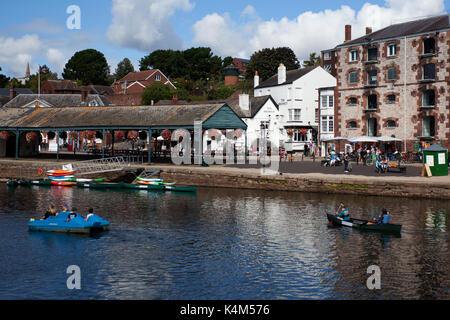 Öffentliche Häuser in Devon Stockfoto