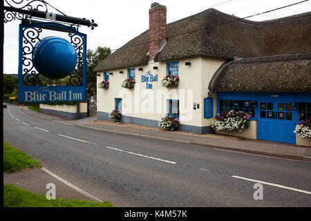 Öffentliche Häuser in Devon Stockfoto