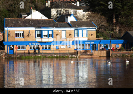 Öffentliche Häuser in Devon Stockfoto