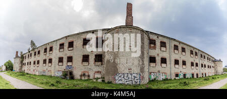 Verlassen der sowjetischen Zeit Gefängnis in Tallinn Stockfoto