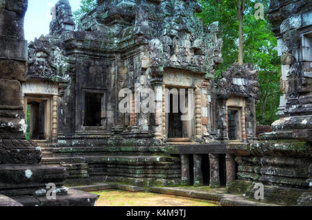 Chau sagen Tevoda Tempel in Angkor Tempel Komplex, Kambodscha, Asien Stockfoto