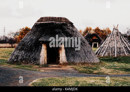 Sannai Maruyama - archäologische Ort in Japan Stockfoto