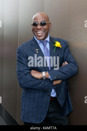 Ainsley Harriott an der Melbourne Cup, 6. November 2012. Stockfoto