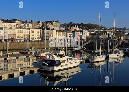 Albert Marina, St. Peter Port, Guernsey, Channel Islands, Großbritannien, Europa Stockfoto