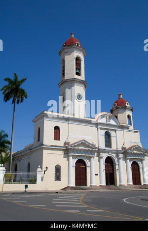 Kathedrale de La Purisima Concepcion, Cienfuegos Stadt, UNESCO Weltkulturerbe, Cienfuegos, Kuba, Karibik, Mittelamerika Stockfoto