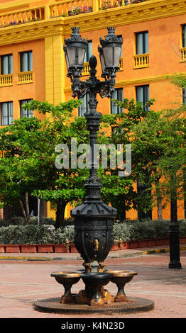 Cartagena - die koloniale Stadt in Kolumbien ist ein beautifllly set Stadt mit historischen Denkmäler und architektonischen Schätze verpackt. Stockfoto