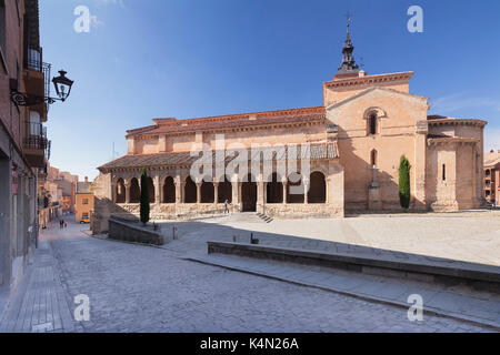 Iglesia de San Millan Kirche, Segovia, Castillia y Leon, Spanien, Europa Stockfoto