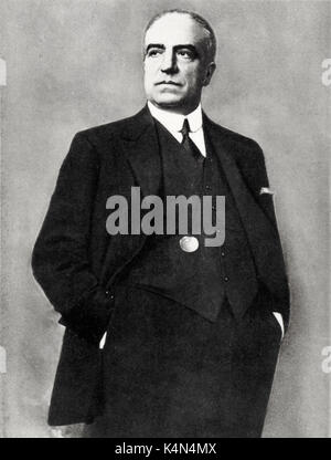 GIORDANO, Umberto - Portrait. Die italienische Oper Komponist 28 August 1867 - 12. November 1948 Stockfoto