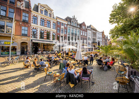 Altstadt in Den Haag City Stockfoto