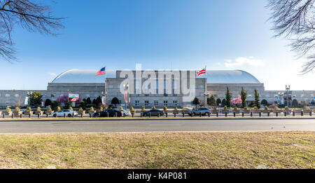 Washington DC, USA - 26. Februar 2017: D.C. Armory in Washington D.C. Stockfoto