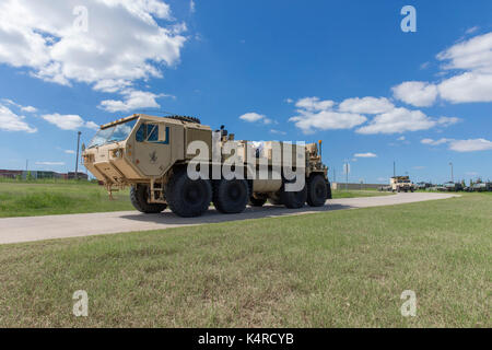 Militär LKW-Transport Stockfoto