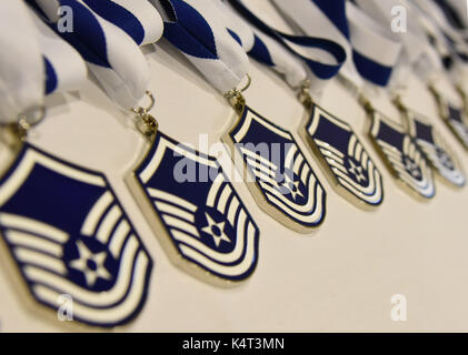 Master Sergeant Medaillons Stockfoto