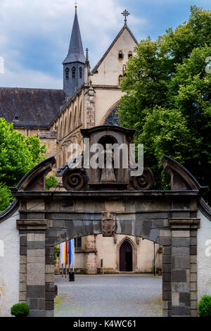 Der Altenberger Dom ist auch Bergischer Dom genannt und ist ein denkmalgeschütztes Kloster Kirche in Deutschland. Stockfoto