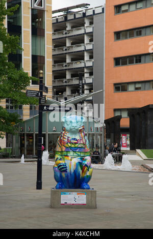 Die großen Sleuth, Birmingham, England, Sommer 2017, Bär' indeyplace Stockfoto