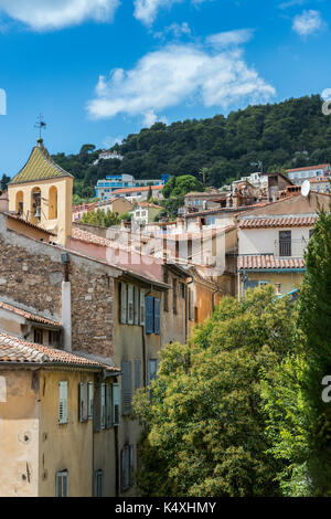 Typisch provenzalischen Häusern in Grasse, Cote d'Azur, Frankreich Stockfoto