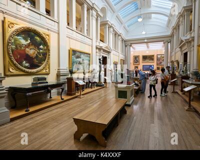 Die Halle an der Dame Hebel Art Gallery, Port Sunlight, Merseyside. Stockfoto