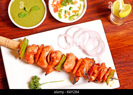 Chicken Tikka Stockfoto