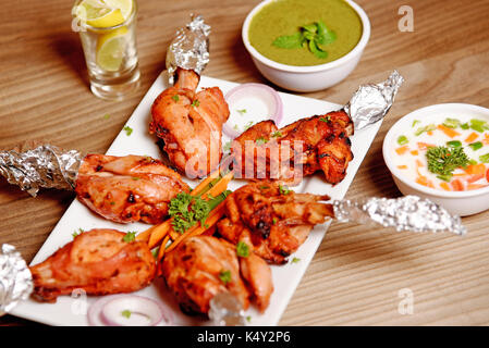 Chicken Tikka Stockfoto