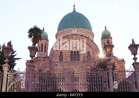 Große Synagoge von Florenz, Italien Stockfoto