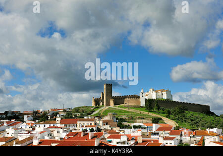 Arraiolos Burg, Alentejo. Portugal Stockfoto