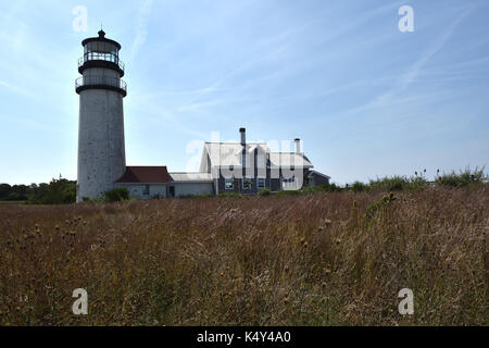 Cape Cod highlland Licht (Licht) in Truro - Massachusetts Auf Cape Cod National Seashore Stockfoto