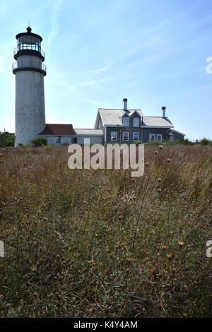 Cape Cod highlland Licht (Licht) in Truro - Massachusetts Auf Cape Cod National Seashore Stockfoto