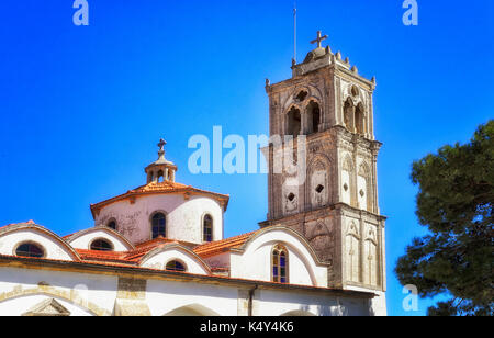 Die Kreuzkirche. Dorf Lefkara, Larnaca Bezirk. Zypern Stockfoto