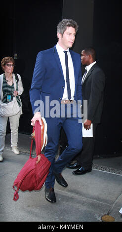 New York, NY, USA. 7. Sep 2017. Ari Luyendyk jr. Nach einem Auftritt auf Good Morning America über sein neues Mann reden-mit-auf die neue Saison der Bachelor in New York City am 07 September, 2017 Rose gesehen. Credit: Rw/Medien Punch/Alamy leben Nachrichten Stockfoto