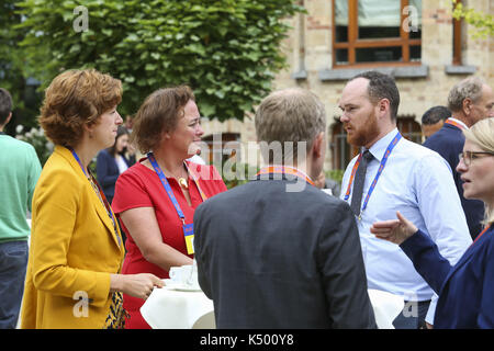 Brüssel, Belgien. 04 Sep, 2017. DLD Europa 17, Vertretung des Freistaates Bayern bei der Europäischen Union, 4. September 2017. Freie Presse Bild © Pablo Garrigos/Picture Alliance für DLD | Verwendung weltweit/picture Alliance Quelle: dpa/Alamy leben Nachrichten Stockfoto