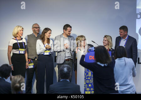 Brüssel, Belgien. 04 Sep, 2017. DLD Europa 17, Vertretung des Freistaates Bayern bei der Europäischen Union, 4. September 2017. Freie Presse Bild © Pablo Garrigos/Picture Alliance für DLD | Verwendung weltweit/picture Alliance Quelle: dpa/Alamy leben Nachrichten Stockfoto