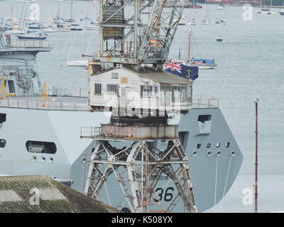 Pendennis werft Cornwall GROSSBRITANNIEN Stockfoto