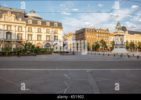 Stadtzentrum von Clermont-Ferrand in Frankreich Stockfoto