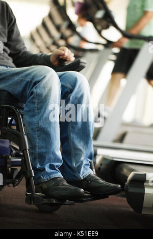 In der Fitness Club ungültig Stockfoto