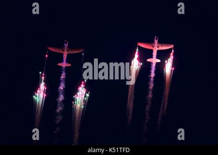 Twister Kunstflug Team durchführen bei Bournemouth Air Festival Stockfoto