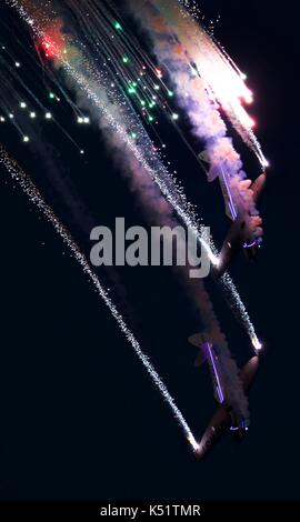 Twister Kunstflug Team durchführen bei Bournemouth Air Festival Stockfoto