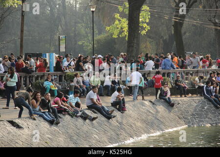 Chapultepec Park in Mexiko D.F. Stockfoto