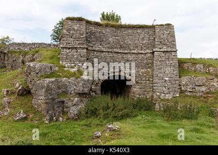 Stillgelegte Kalkofen. Stockfoto