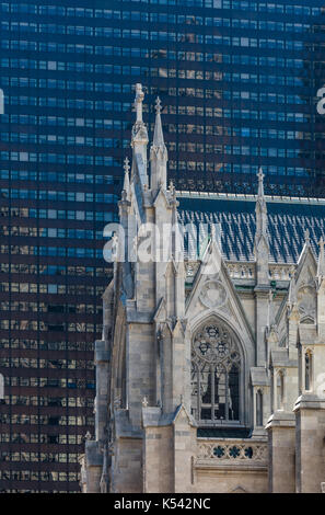 Die Kathedrale von St. Patrick, USA, New York, New York City, Manhattan Stockfoto