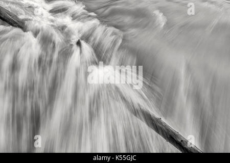 Athabasca Falls in Jasper Nationalpark, Kanada Stockfoto
