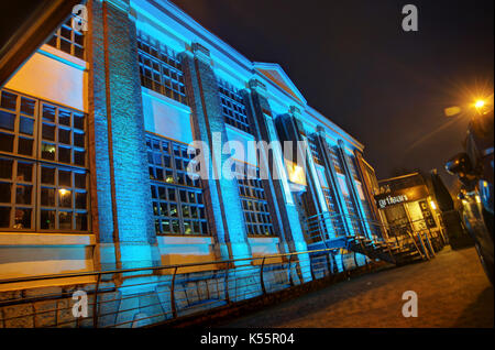 Die Keksfabrik Art Gallery, Ouseburn, Tyne und Wear Stockfoto