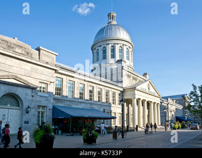 Marche Bonsecours Market in der Altstadt von Montreal. Vieux-Montreal. Sommer. Stockfoto