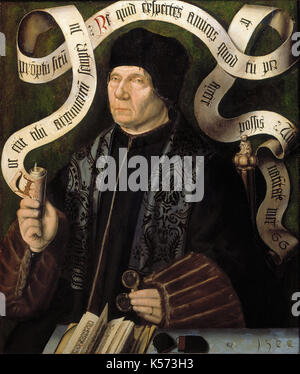 Portrait von Jacob van Driebergen (1436-1509) Stockfoto