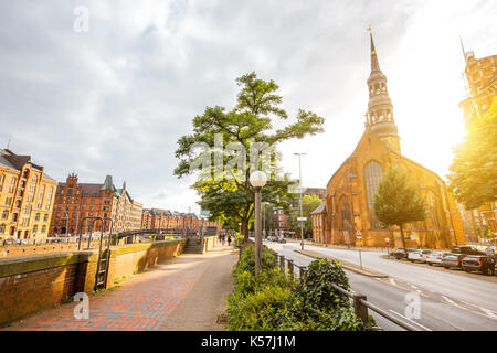 Hamburg City in Deutschland Stockfoto