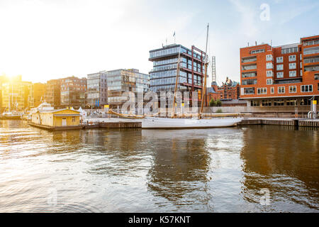 Hamburg City in Deutschland Stockfoto